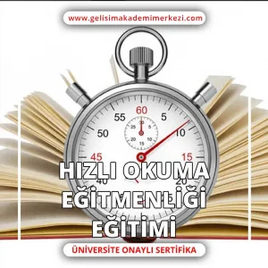 Hızlı Okuma Eğitmenliği Eğitimi