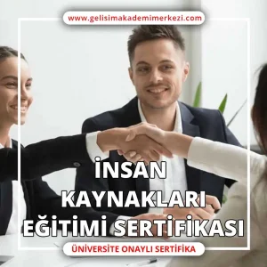 İnsan Kaynakları Eğitimi Sertifikası