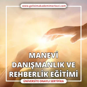 Manevi Danışmanlık Ve Rehberlik Eğitimi