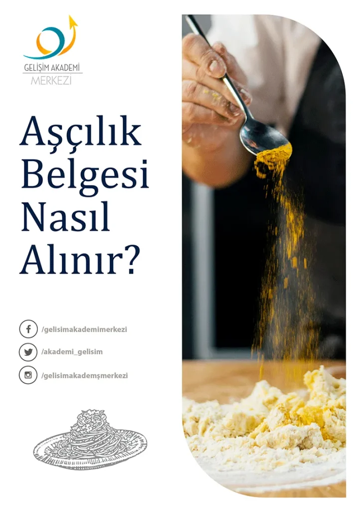 Aşçılık Belgesi Nasıl Alınır?
