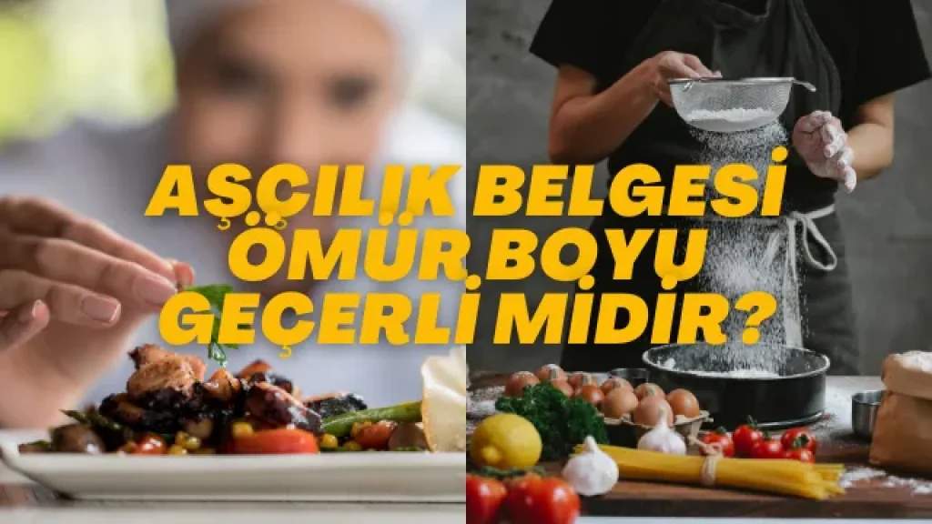 Aşçılık Belgesi Ömür Boyu Geçerli Midir