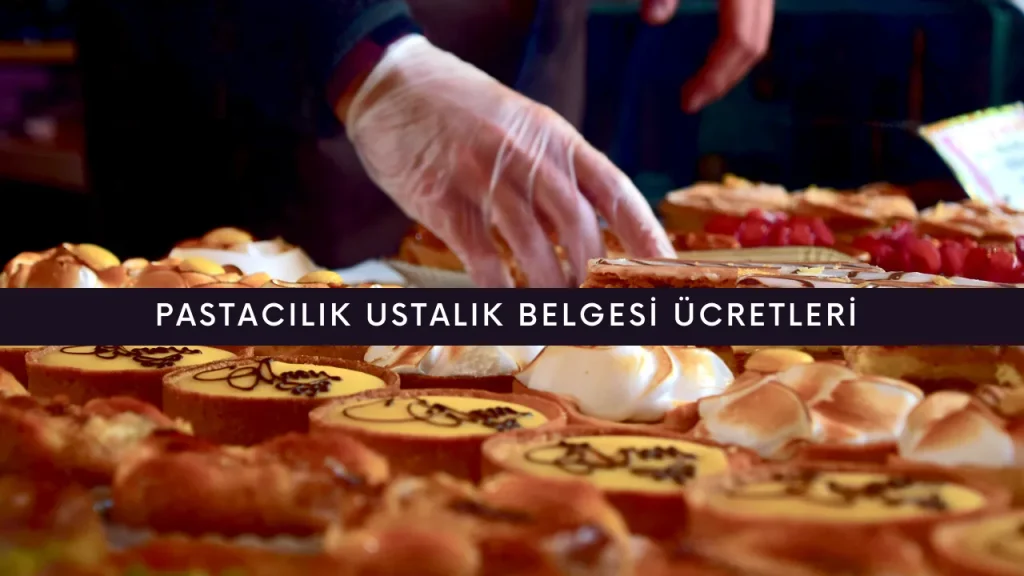 Pastacılık Ustalık Belgesi Ücretleri 